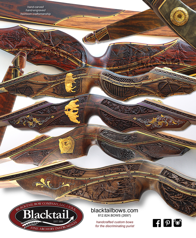Blacktail Bows Legacy series hand carved, heirloom, investmentgrade